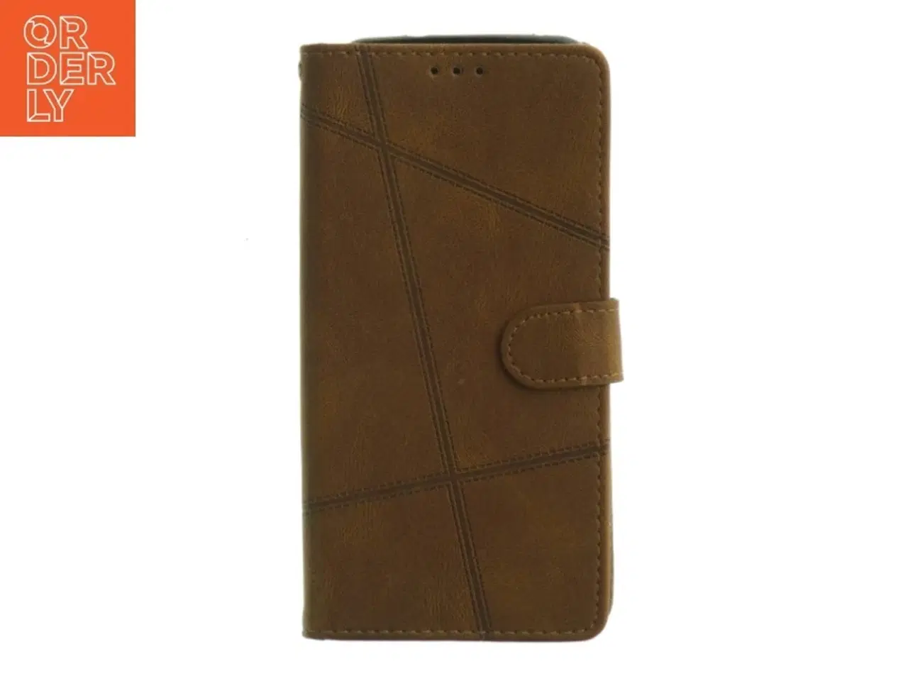 Billede 1 - Brun mobilpung til smartphone (str. 16 x 8,5 cm)