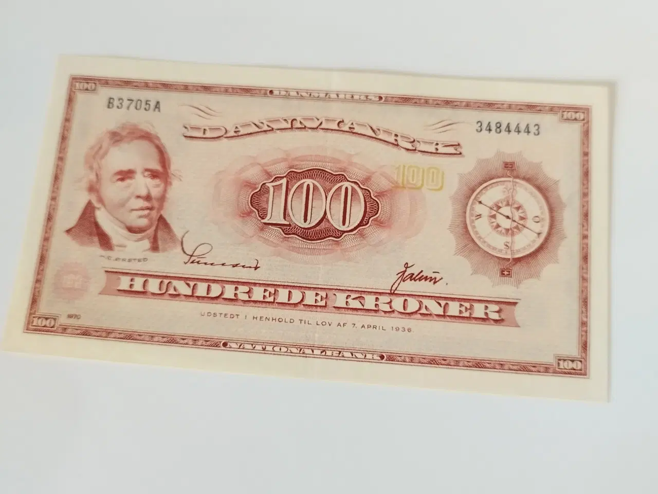 Billede 4 - H. C. Ørsted. 100 💯 kr fra 1970