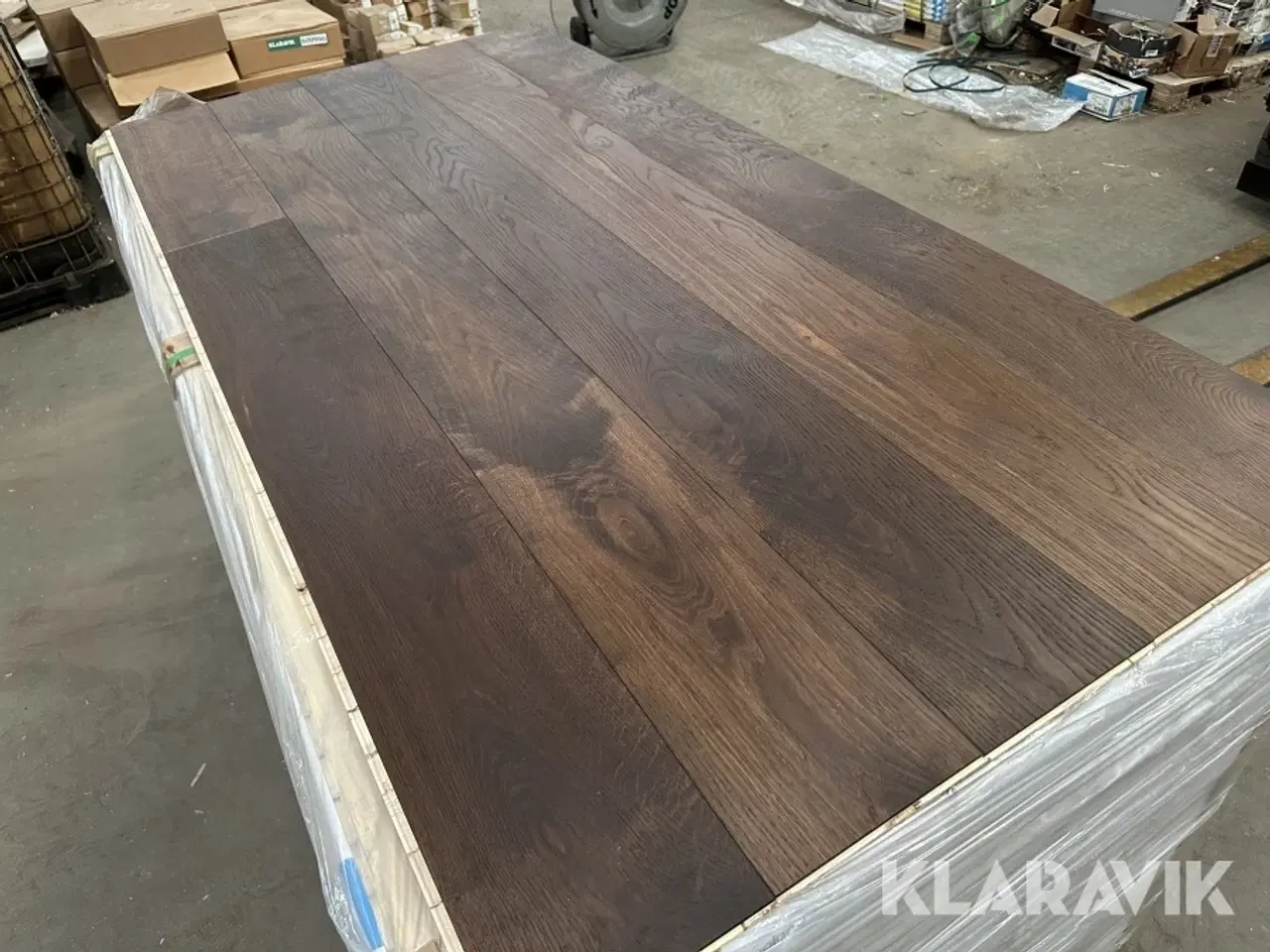 Billede 8 - Moland Sandgate Slim Wideplank Living Eg Voksolie Smoked brushed 15mm  - 115.6 m2