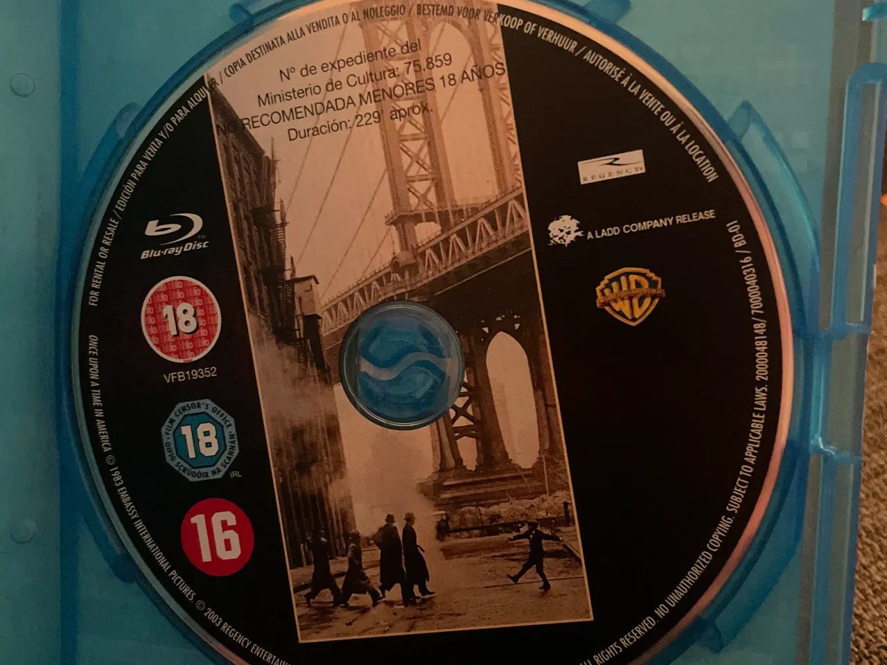 Billede 3 - Once Upon A Time In America Bluray 