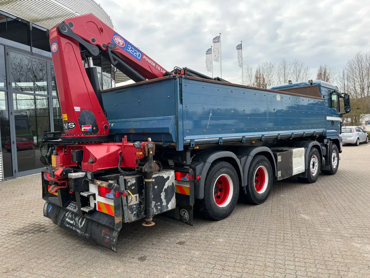 Billede 6 - MAN TGS 35.510 8X4, Tip-kran