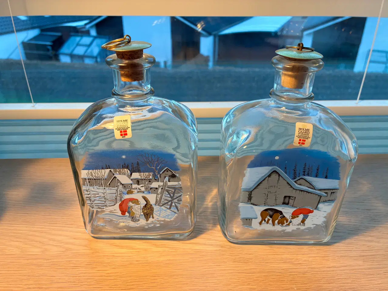 Billede 1 - Juleflasker, "Wiberg serien" - Snapseflasker med j