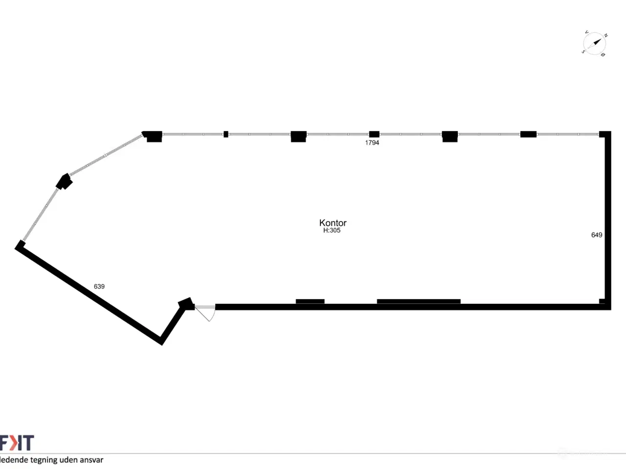Billede 11 - Lyst og nyistandsat laboratorie med kontor tæt på metro