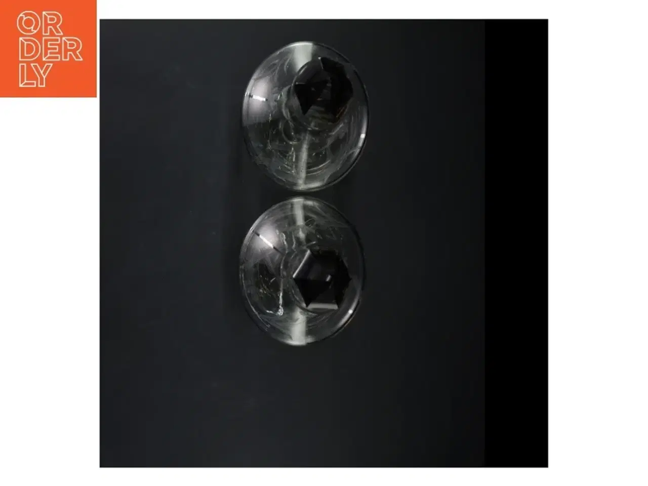 Billede 3 - Glaskaraffelsæt med prop (str. 24 cm. 2 styk)