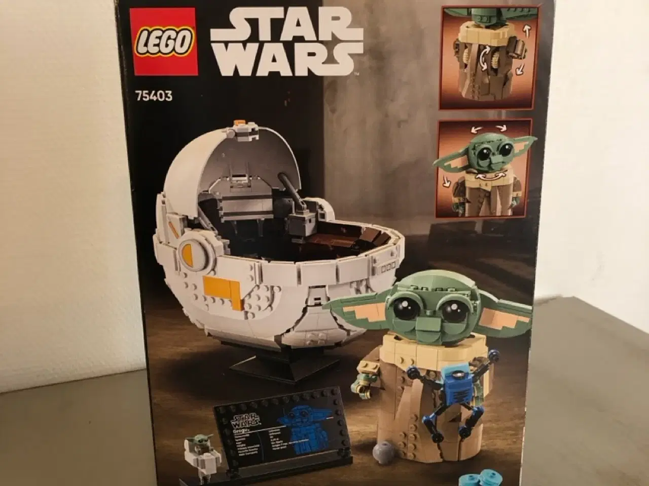 Billede 3 - Lego Star Wars 75403 Grogu with Hover Pram