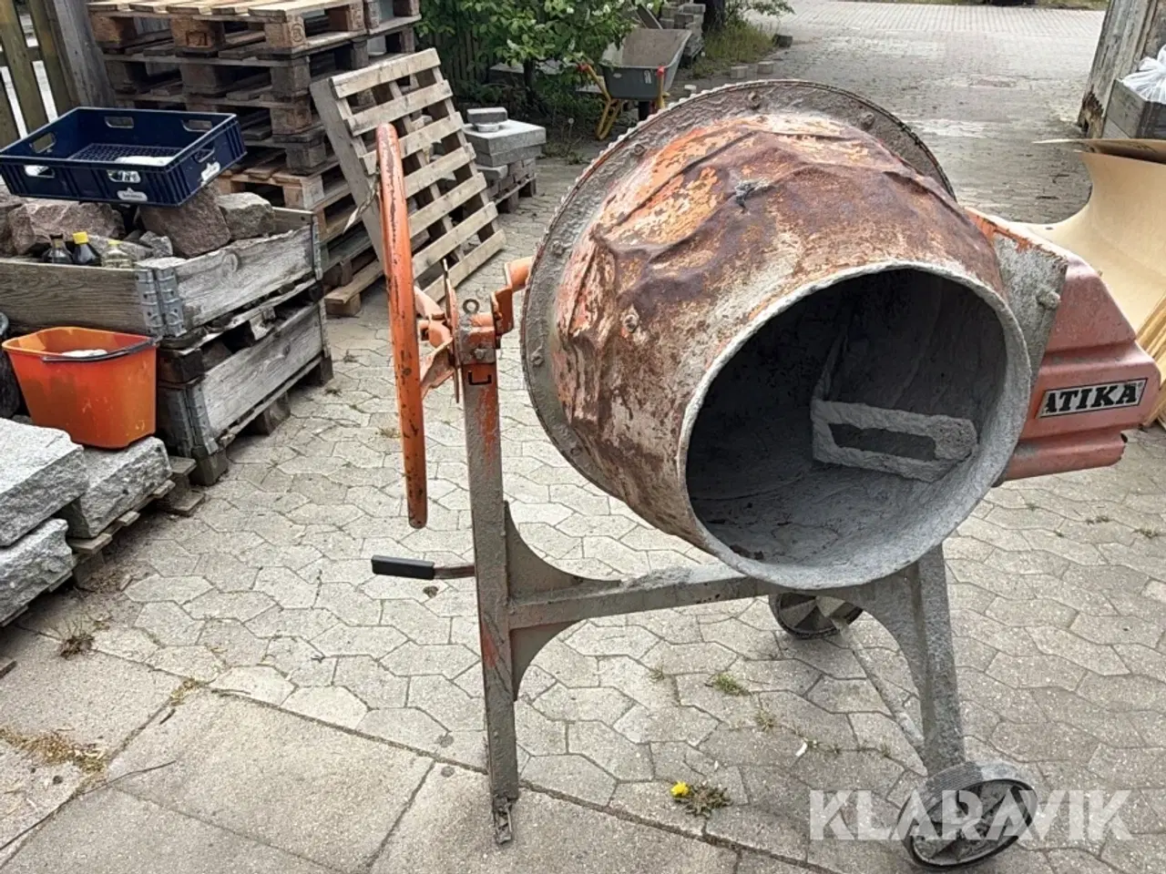 Billede 12 - Betonblander ATIKA Profi 145 S 145 liter