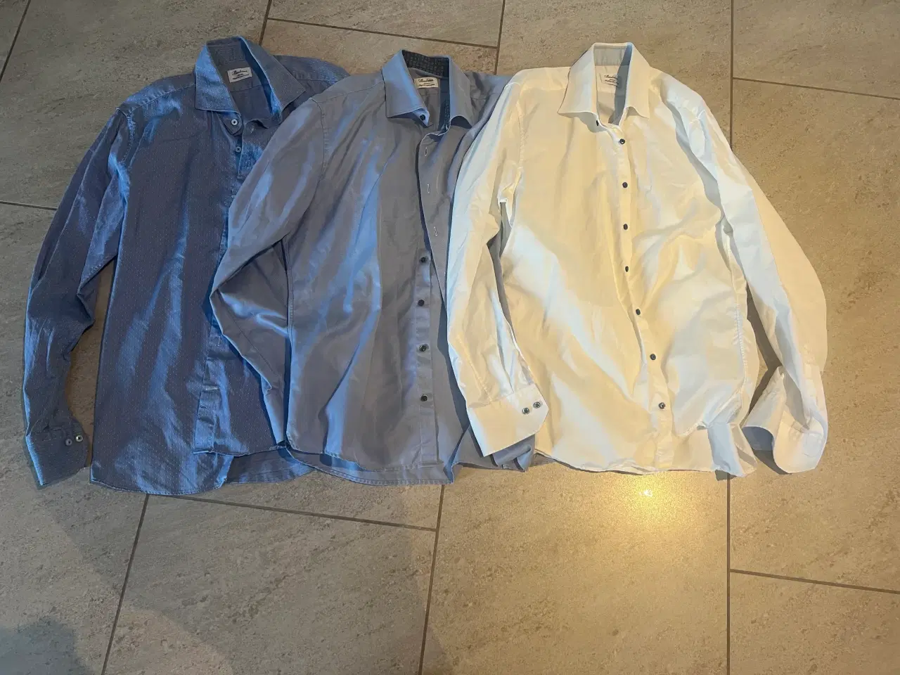 Billede 1 - Stenströms skjorter i blå og hvid