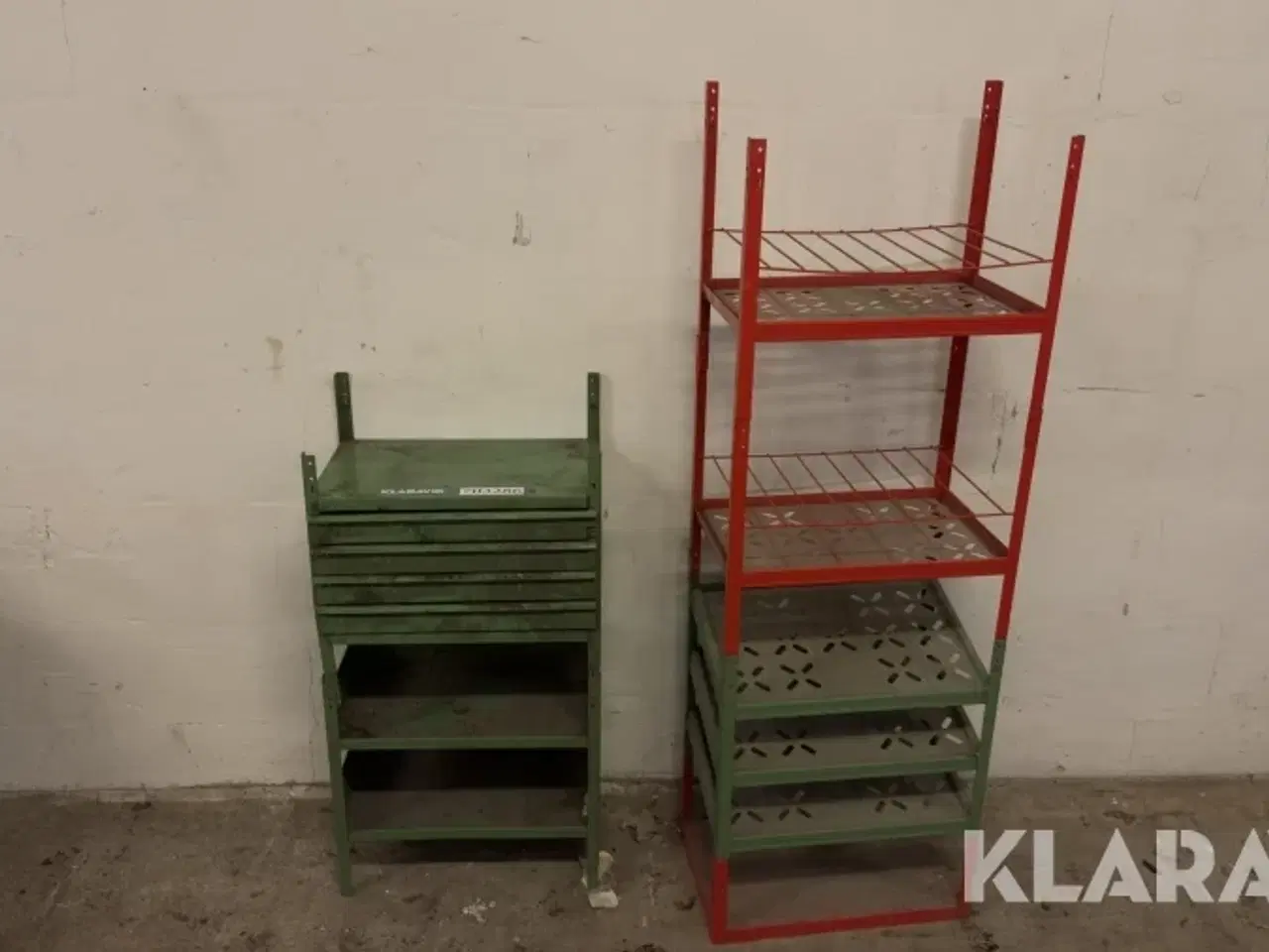 Billede 1 - Værkstedsreol Værkstedsreol & Skuffer