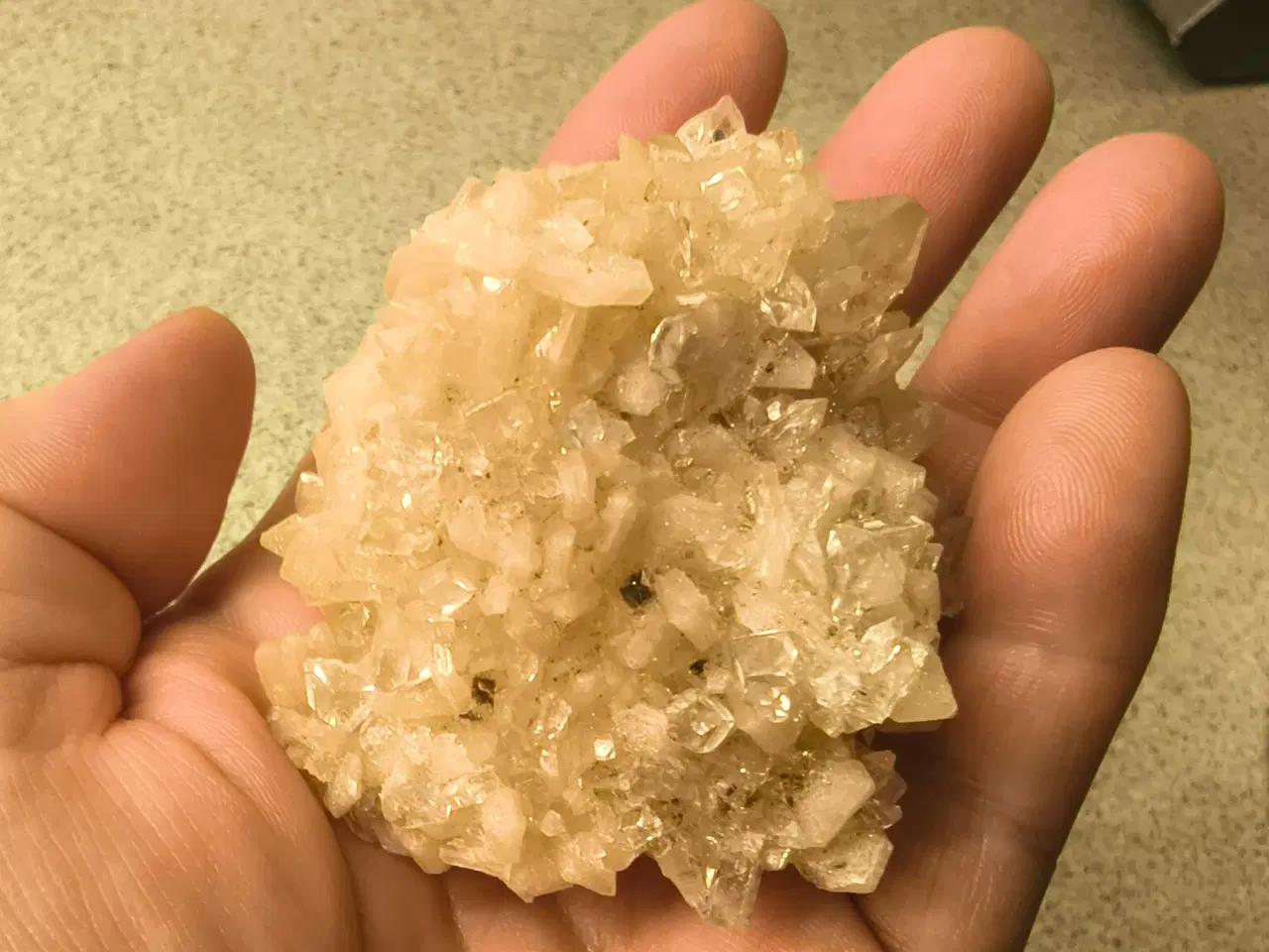 Billede 8 - Forskellige rå krystaller, 5 stk.