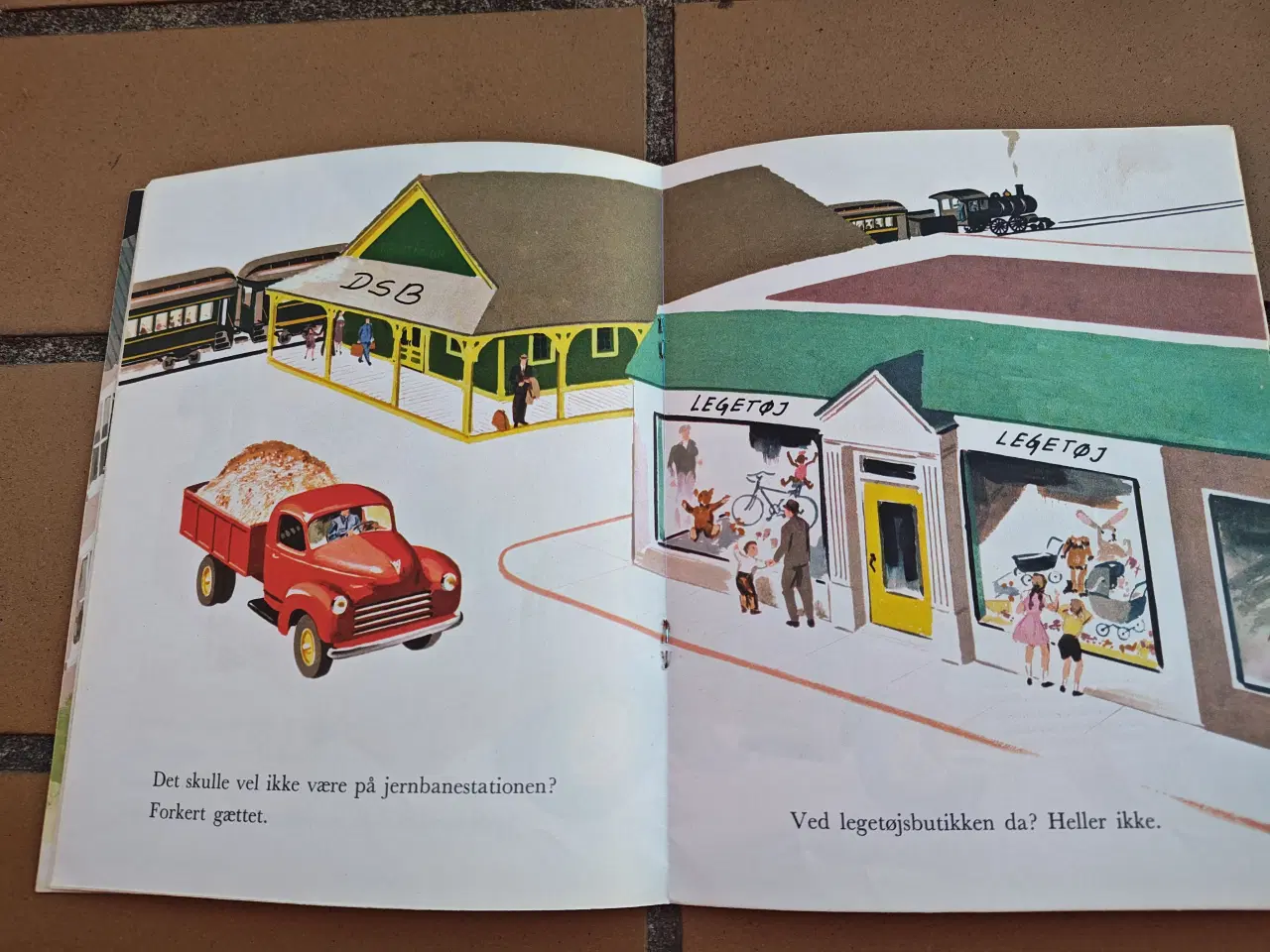 Billede 2 - Vipti Vupti Bilen -Gammel børnebøg med gamle biler