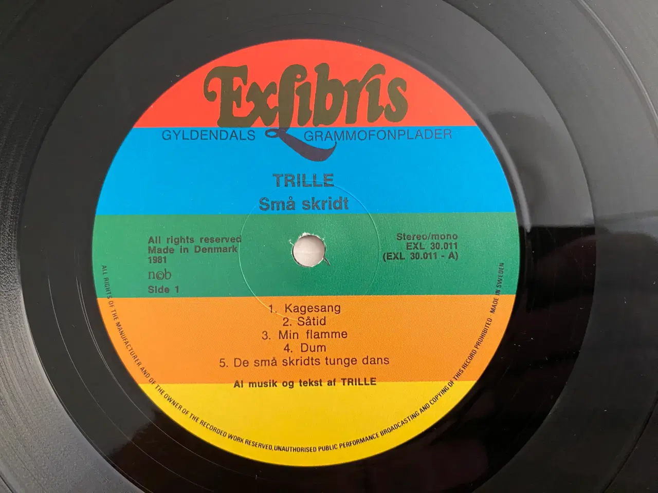 Billede 4 - LP.Trille ‎– Små Skridt