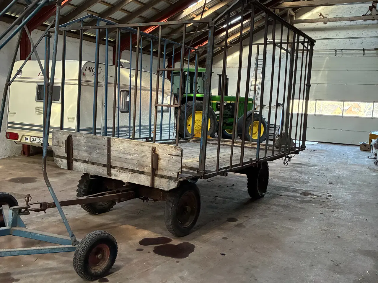 Billede 2 - Slisk og ballevogn