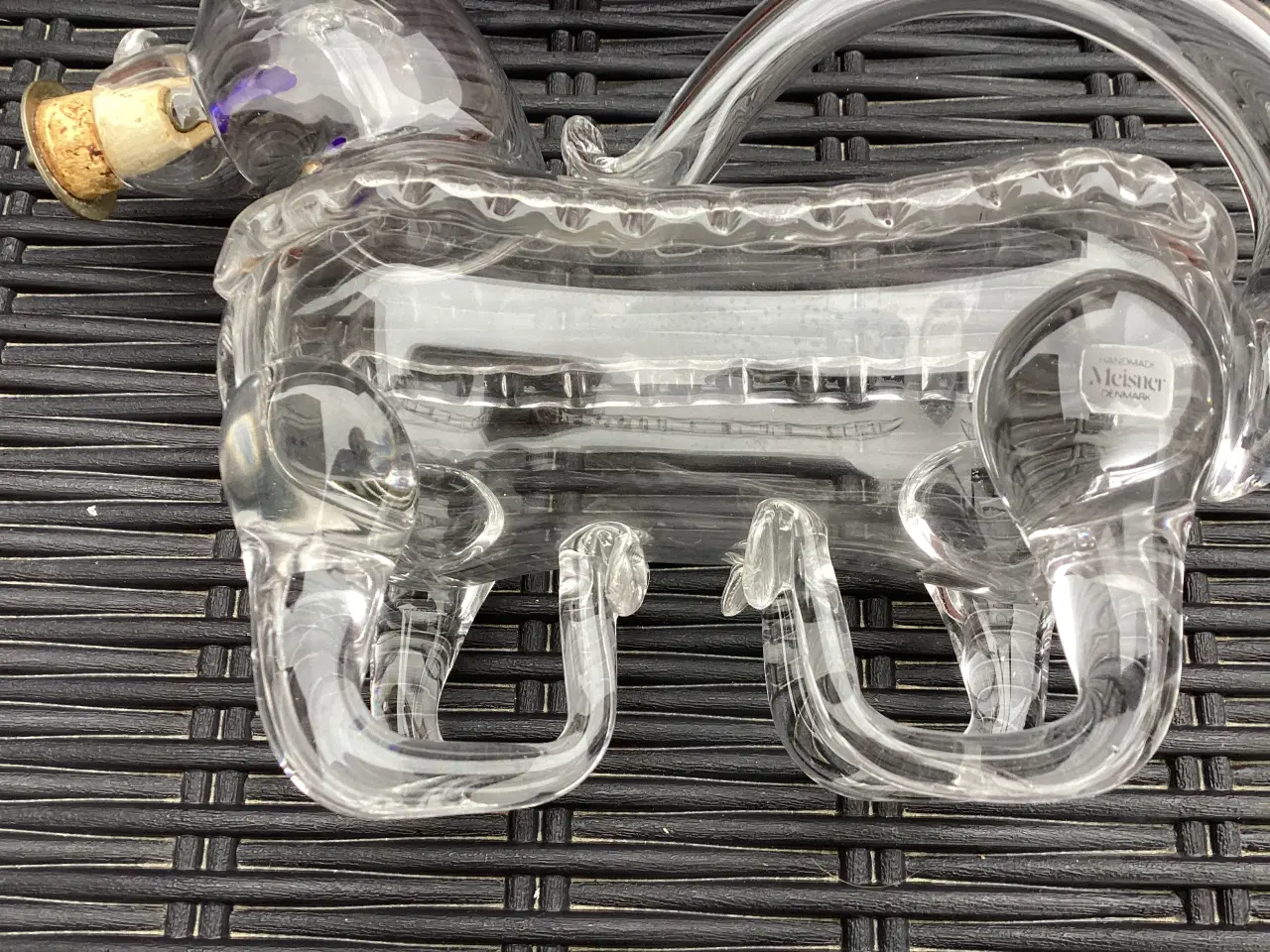 Billede 6 - Snapse hund i klart glas