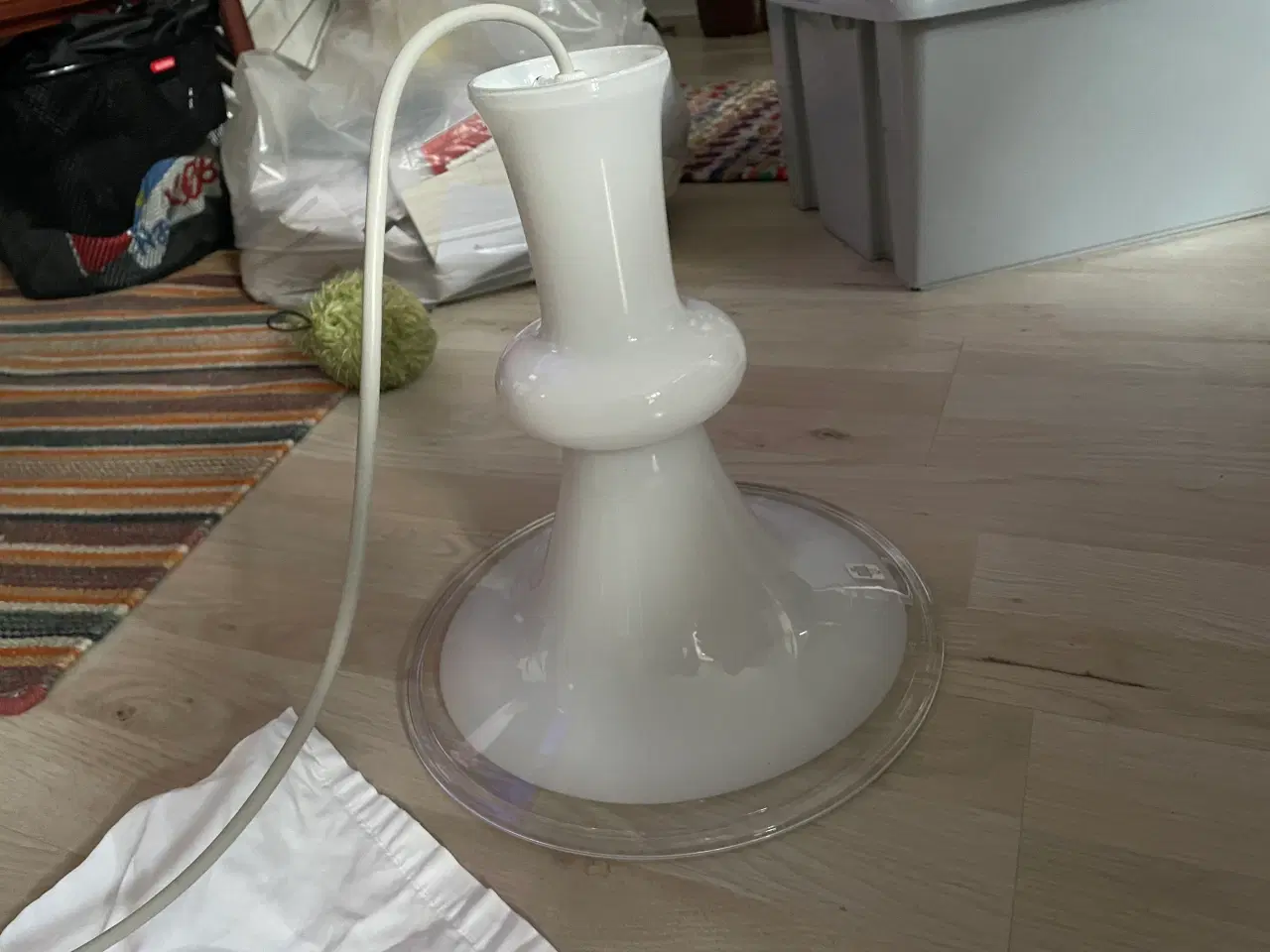 Billede 1 -  2 stk Holmegård loftlampe model 188
