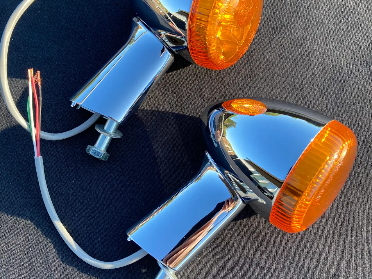Billede 1 - 3-i-1 Harley baglys/blink/bremselys, originale
