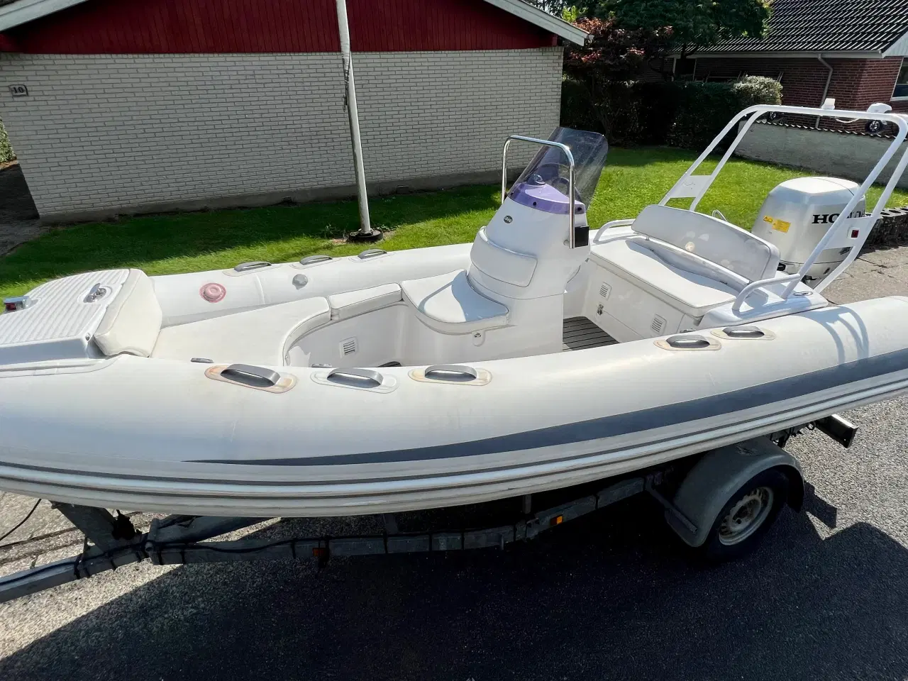 Billede 5 - Gummibåd Rib Grand 480 90 hk Honda