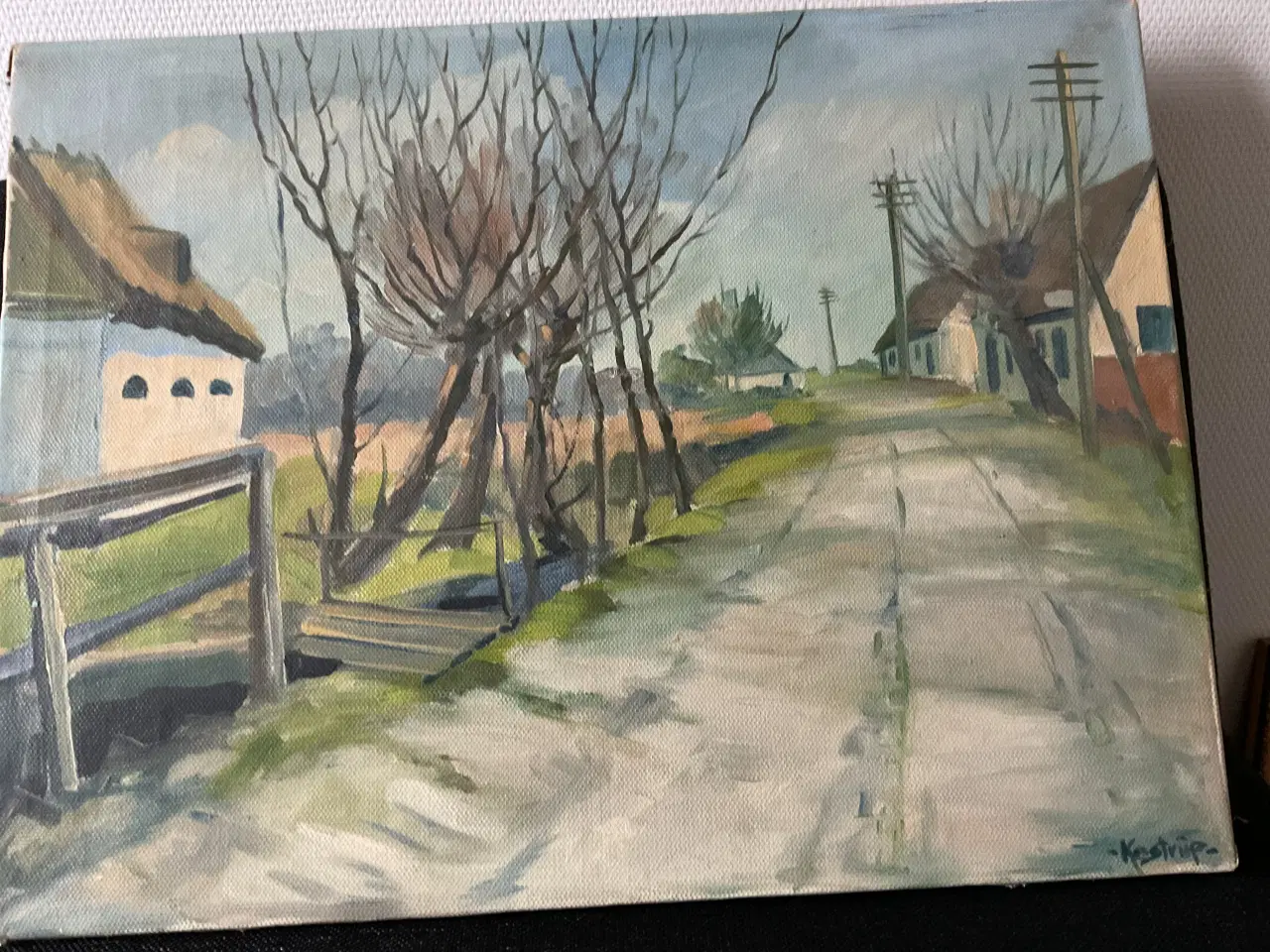 Billede 1 - Maleri af Leif Kastrup