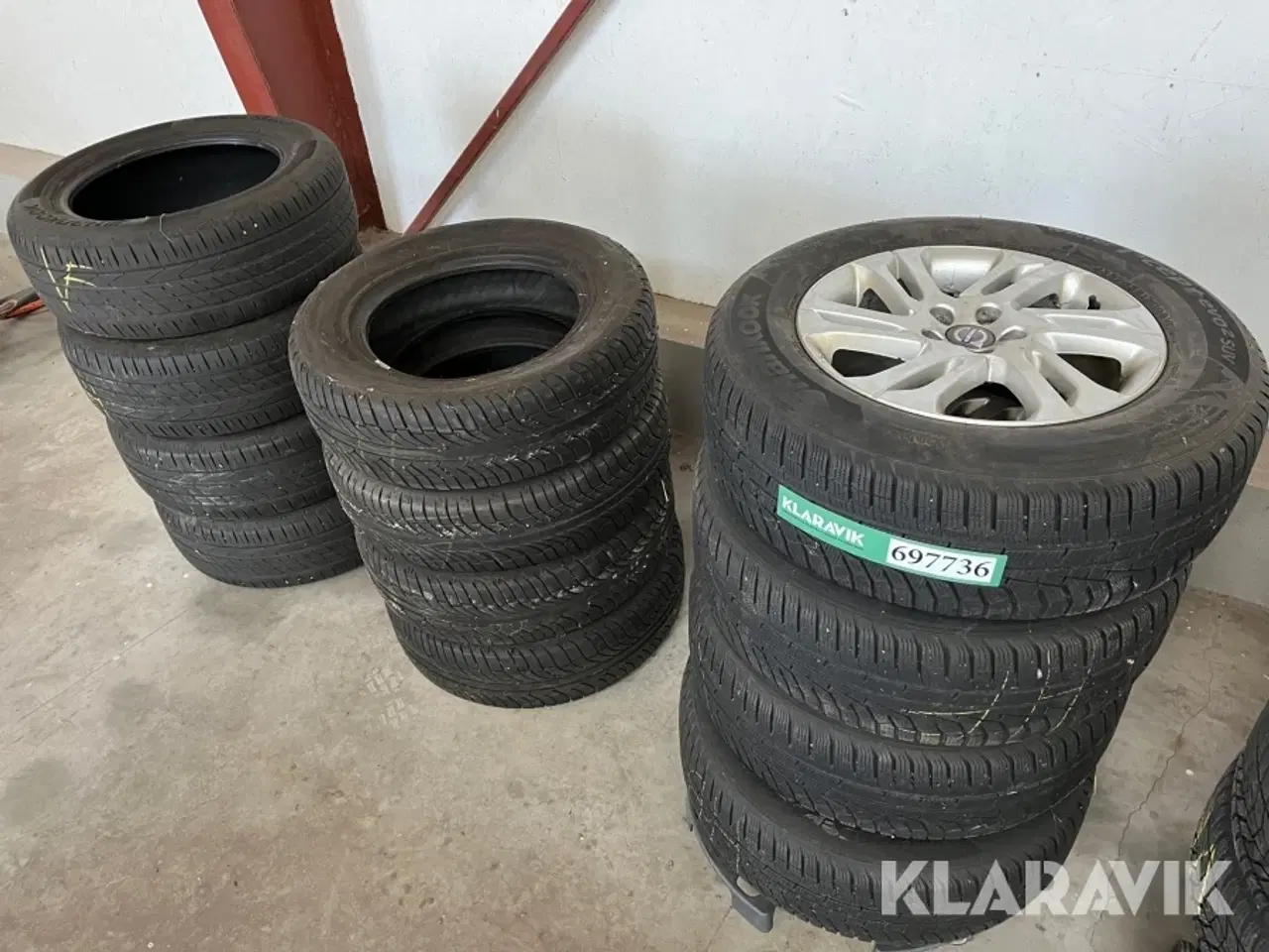 Billede 2 - Volvo vinterhjul og løse sommerdæk 12  styk