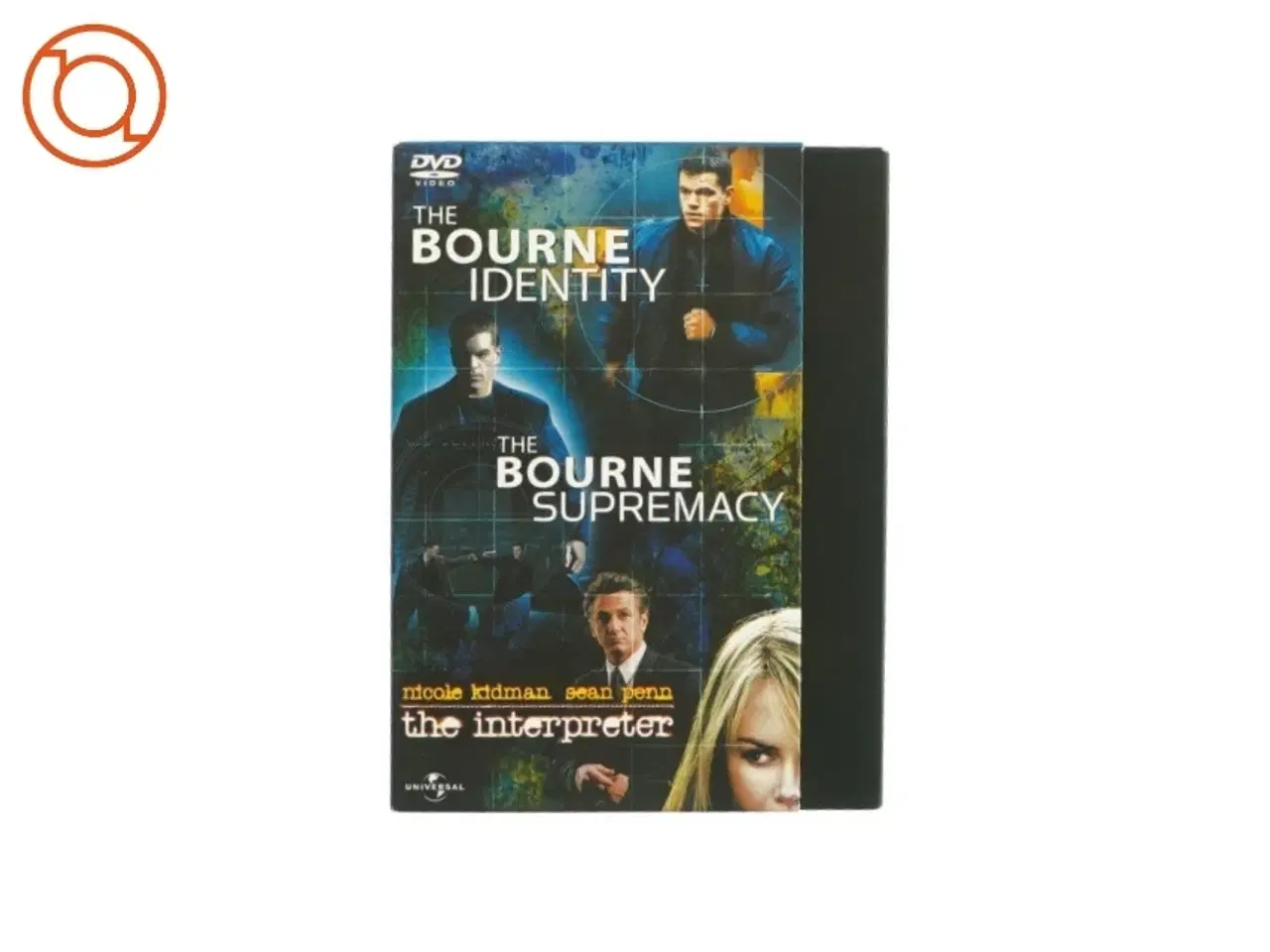 Billede 1 - The Bourne Identity, The Bourne Supremacy og The Interpreter (DVD)