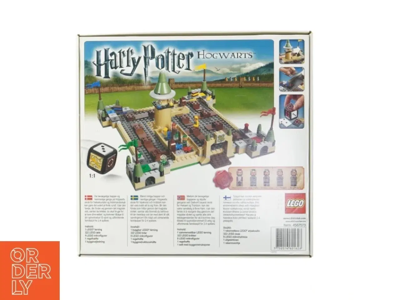 Billede 3 - LEGO Harry Potter Hogwarts spil fra LEGO (str. 29x28 cm)