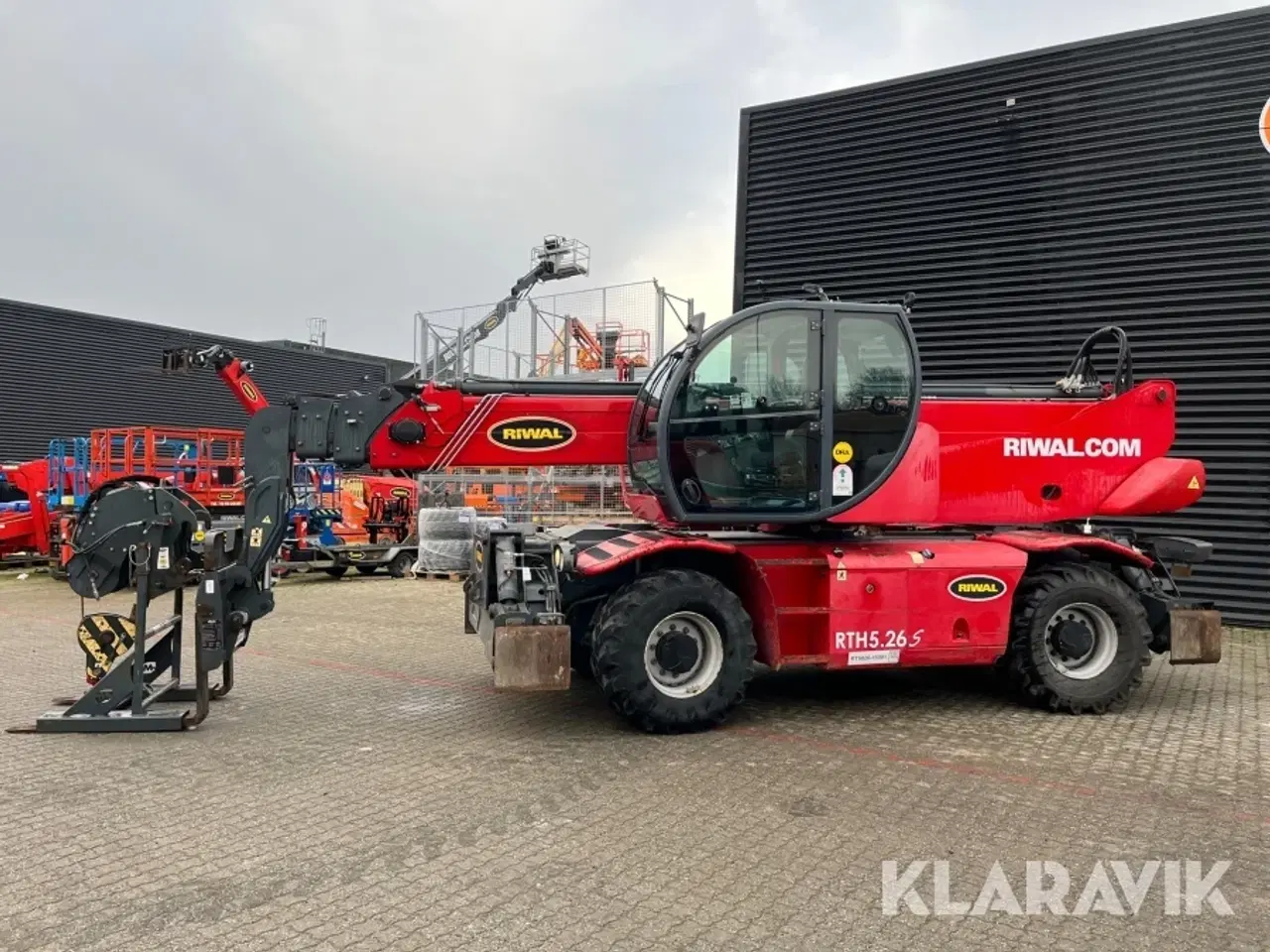 Billede 5 - Rotations Teleskoplæsser Magni RTH5.26S M/C Med Kranspil
