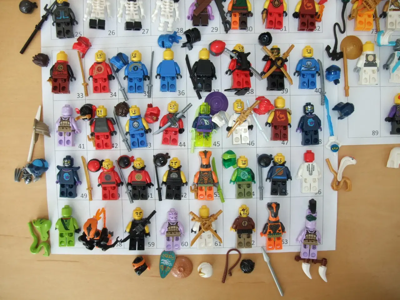 Billede 9 - Lego Ninjago Figurer 