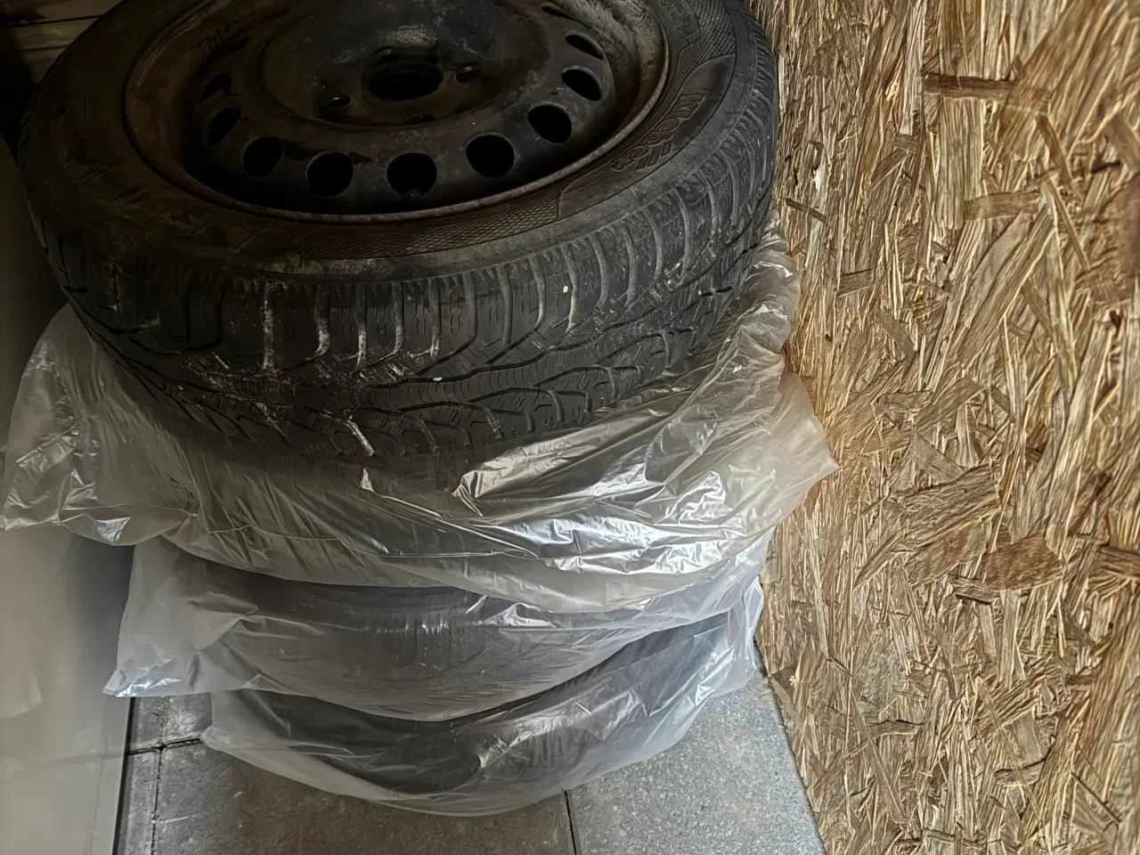 Billede 1 - 4 Hjul 155/65-14 Brugt til Aygo/C1/107