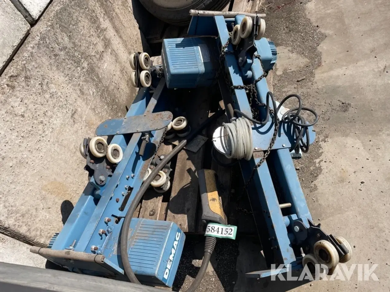 Billede 3 - Travers kran Demag Dkun-D 2-200K