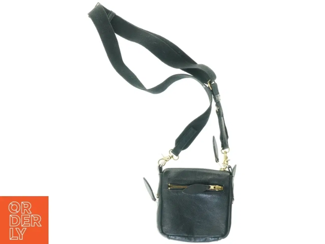 Billede 3 - Læder Crossbody Taske fra Ykk (str. 17 x 18 cm)