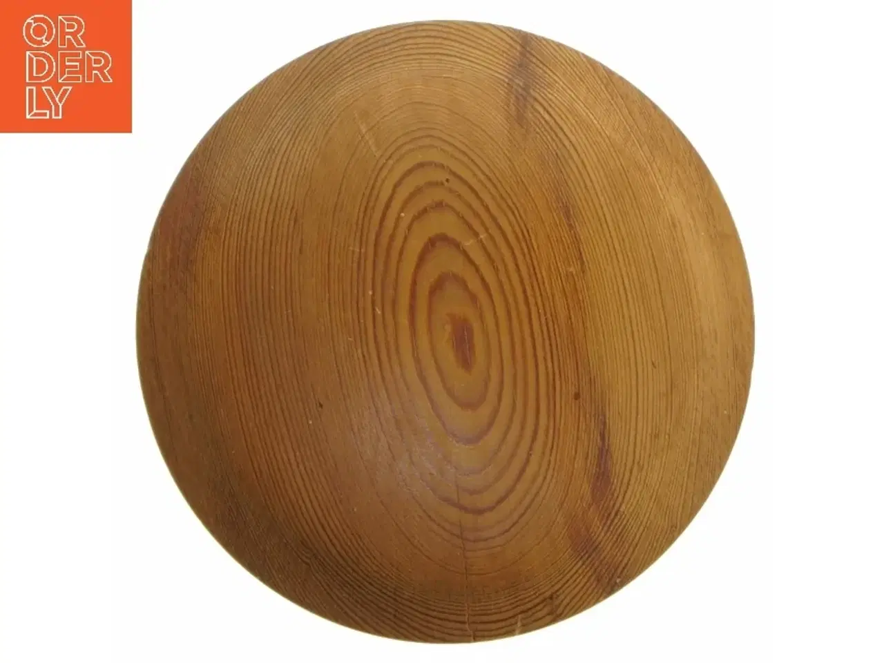 Billede 4 - Træboks med låg (str. Ø 11 cm højde 8 cm)