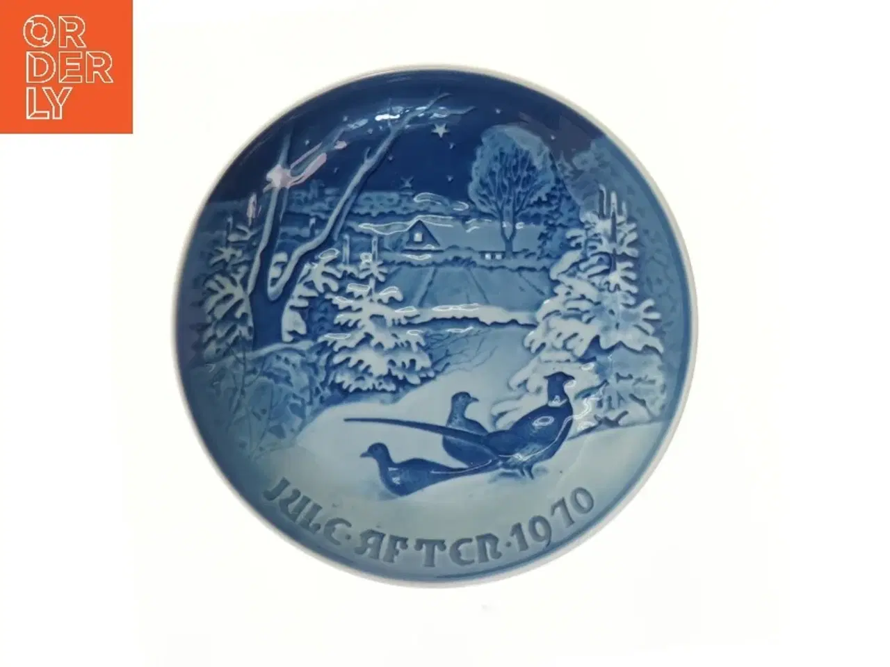 Billede 1 - B&G Juleplatte 1970 fra Bing & Grøndahl (str. Ø 18,3 cm)