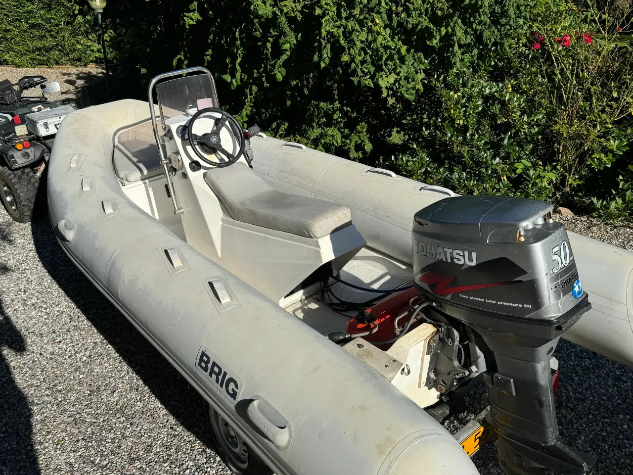 Billede 4 - Brig 450 m. 50hk tohatsu og trailer