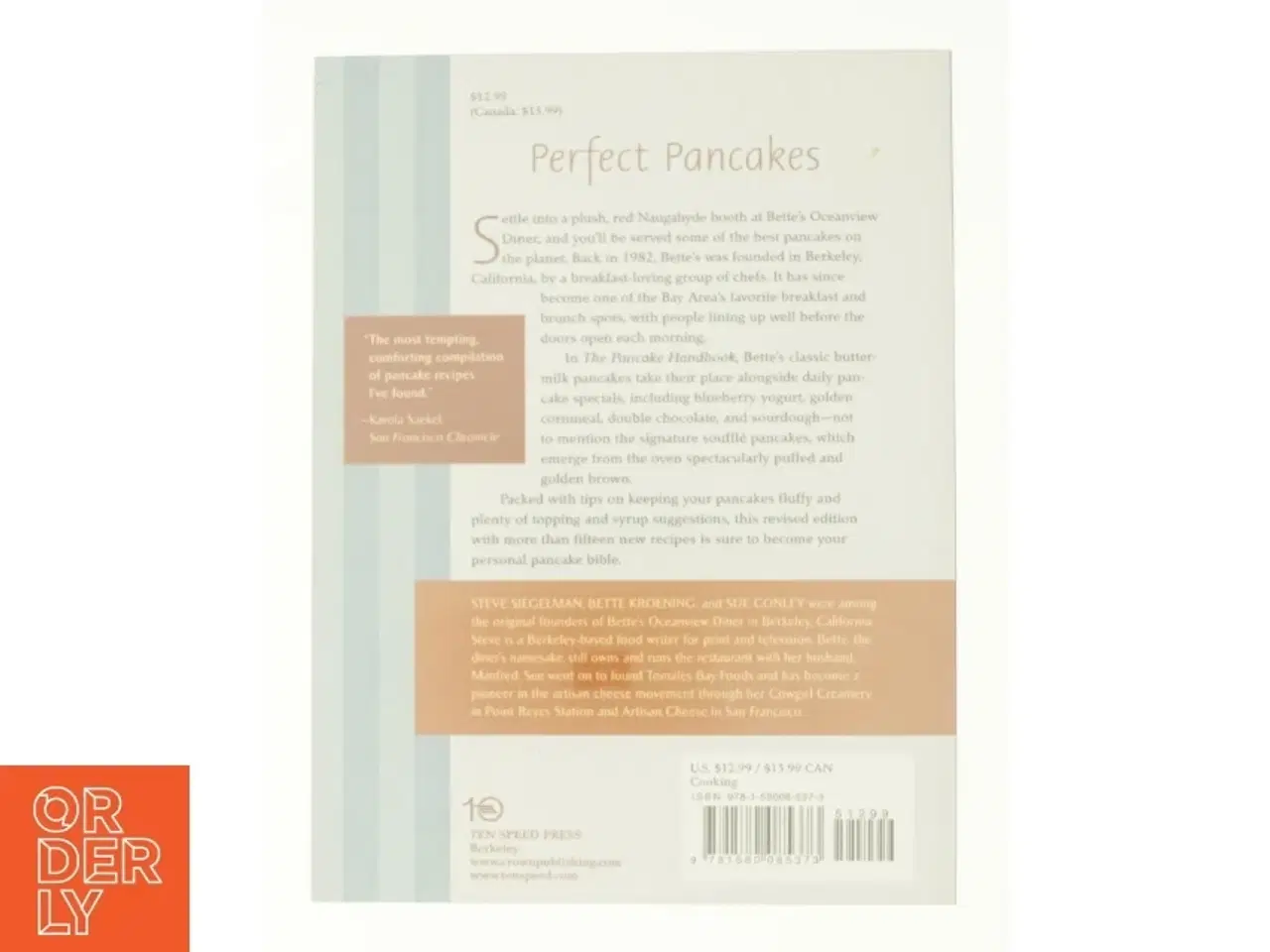 Billede 3 - The Pancake Handbook : Specialties from Bette S Oceanview Diner [a Cookbook] (Edition 2) (Paperback) af Steve Siegelman (Bog)