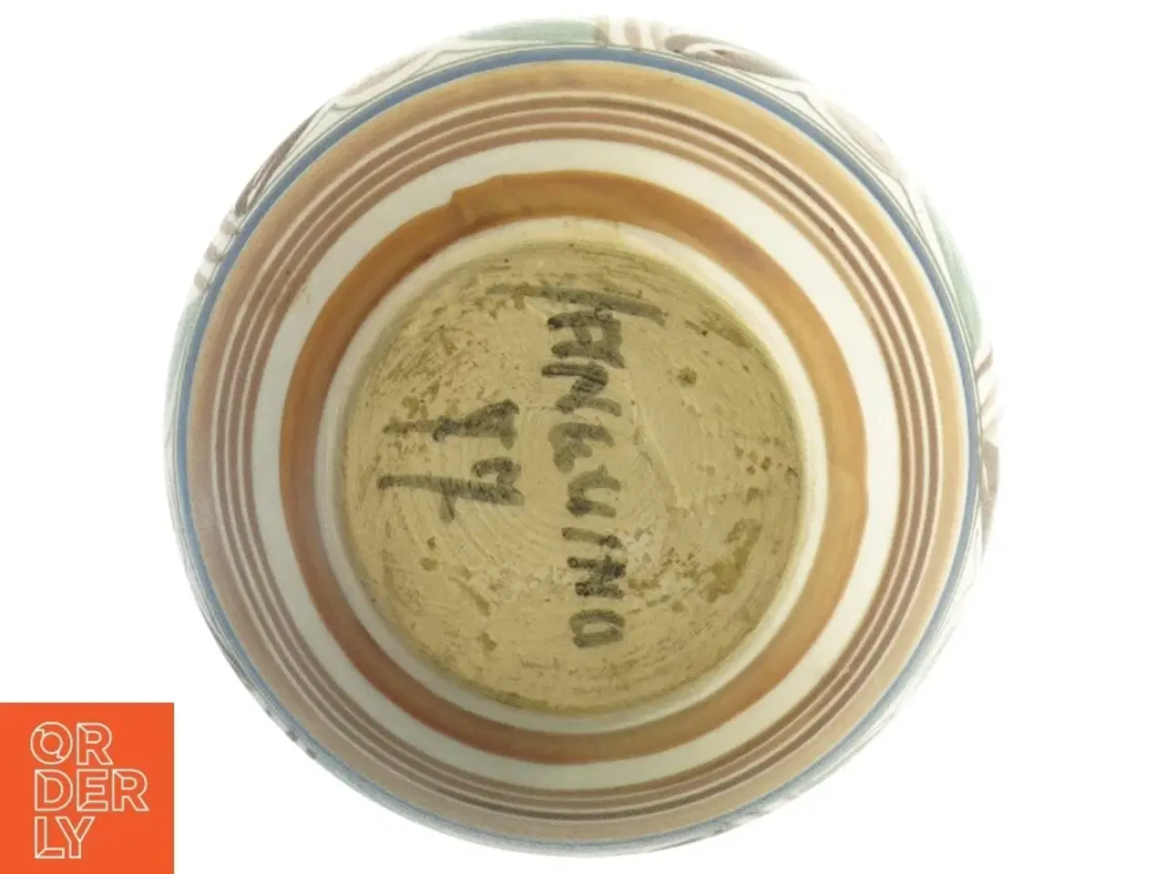 Billede 2 - Keramikvase (str. H. 18,5 cm)