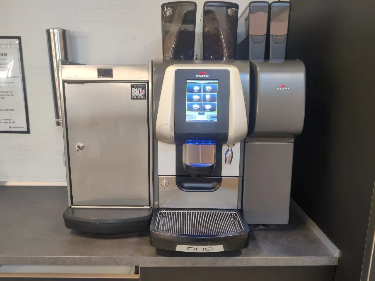 Billede 2 - Kaffeautomat EGRO ONE TOUCH Top Milk XP