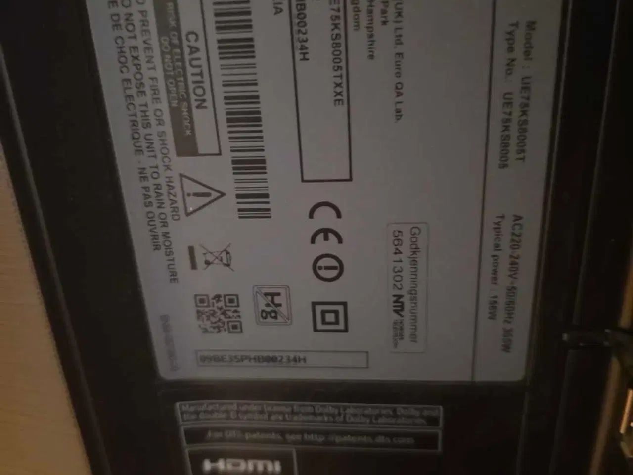 Billede 3 - Samsung smart tv 75 "
