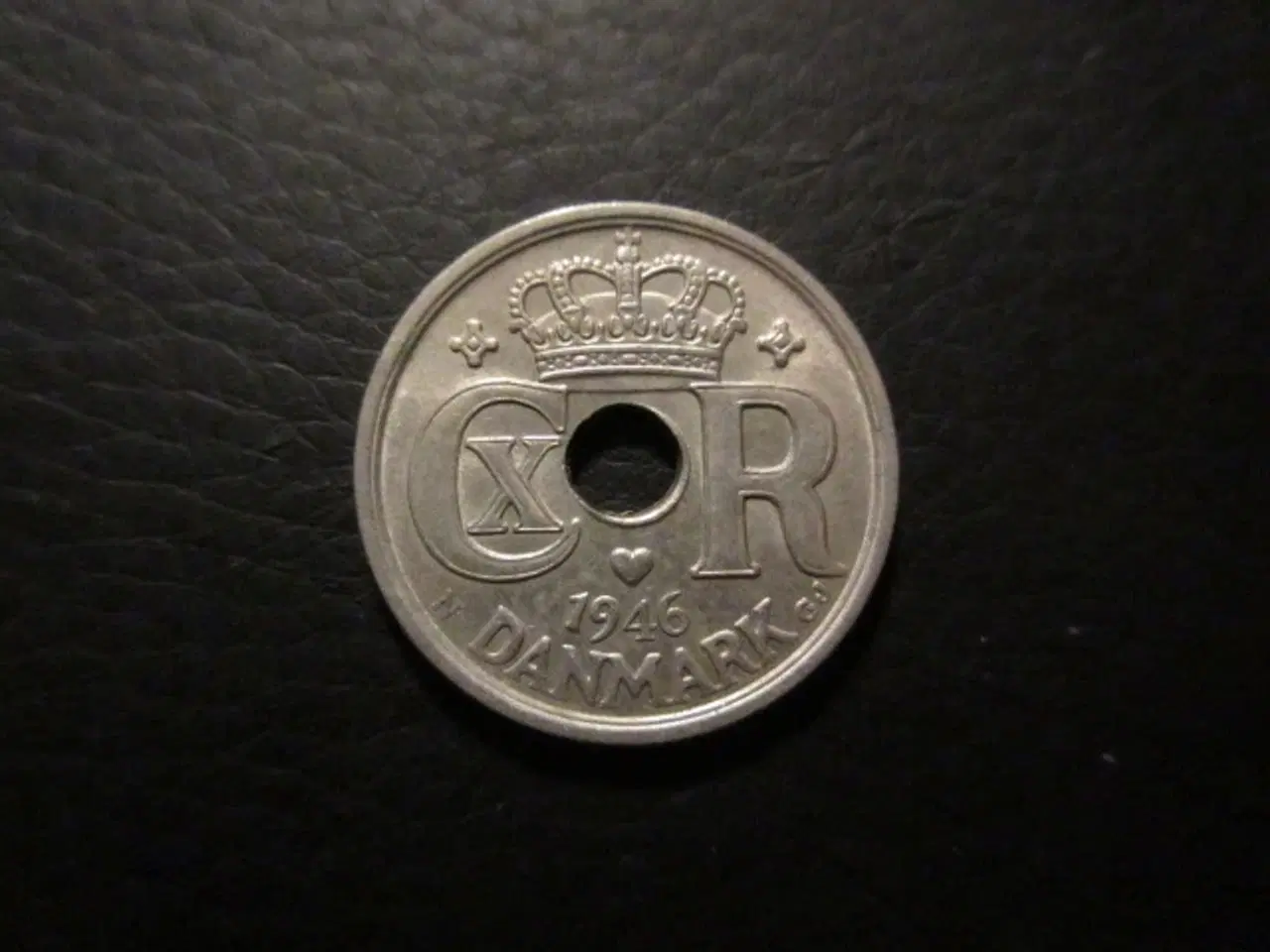 Billede 1 - 25 øre 1946 møntskær