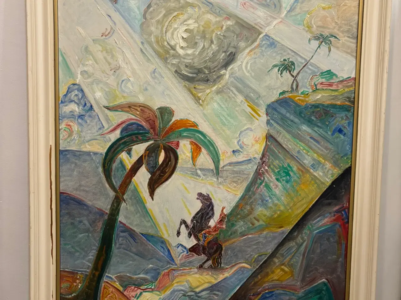 Billede 1 - 3 originale Korn-malerier med historie