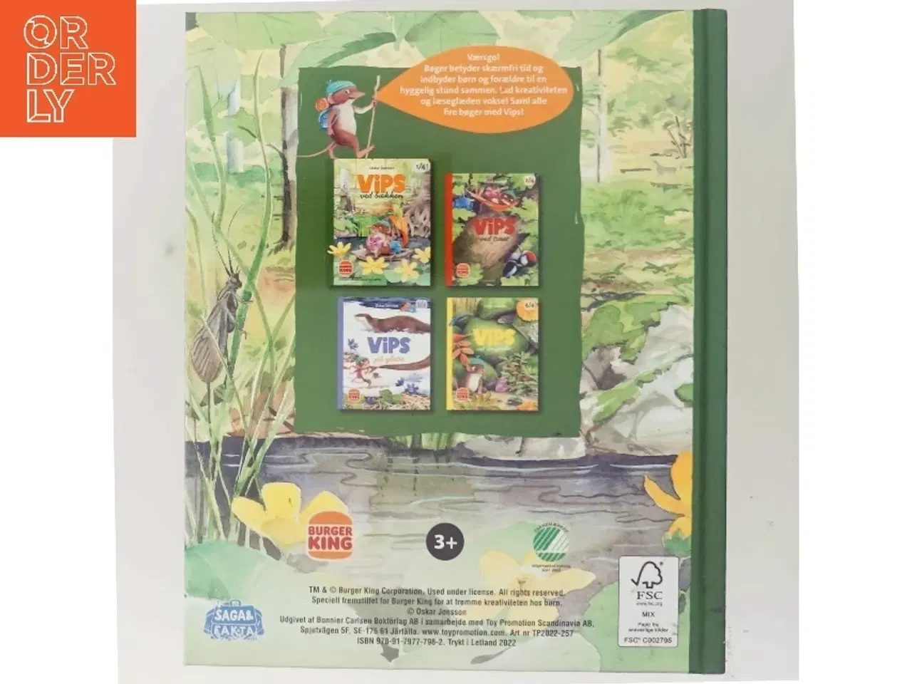 Billede 3 - Vips ved bækken af Oskar Jonsson (Bog)