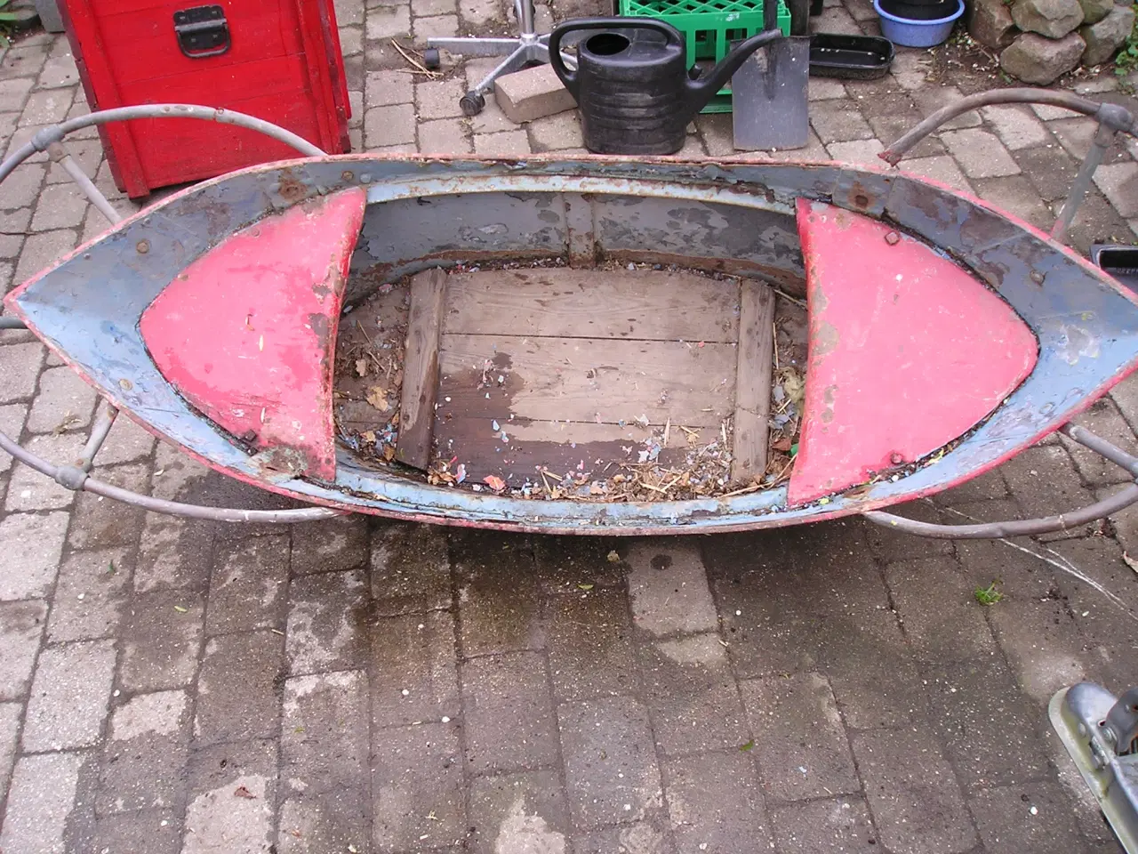 Billede 2 - Gl. gondol fra antik luftgynge