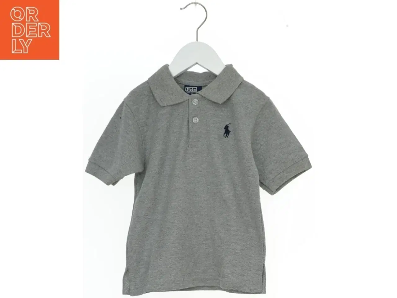 Billede 1 - Grå Polo T-shirt til børn fra Polo (str. 110)