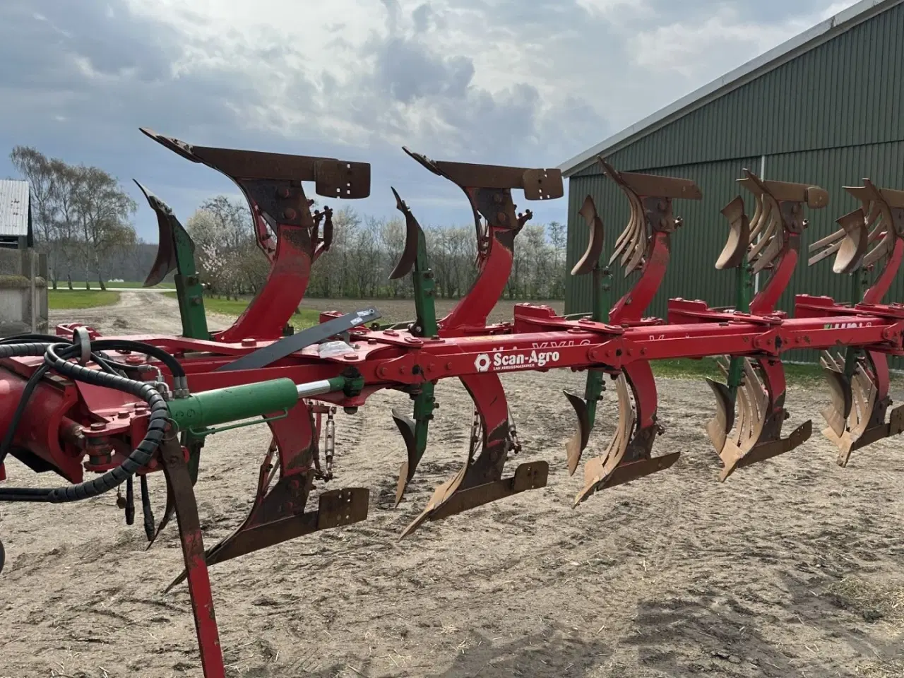 Billede 2 - Unia 5 furet vario plov. Velholdt plov