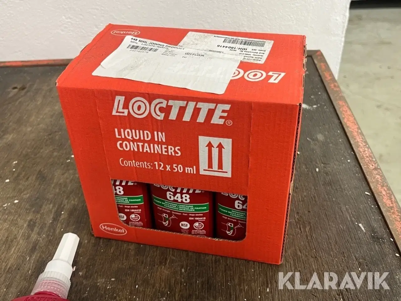 Billede 4 - Lejesikring LOCTITE 648 12x50 ml