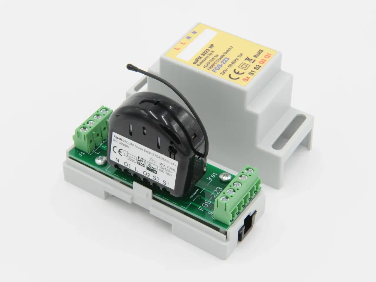 Billede 8 - euFIX S223NP Dinskinne adapter passer til FIBARO D