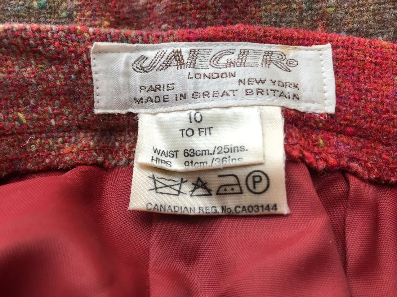 Billede 2 - Flot vintage nederdel fra Jaeger