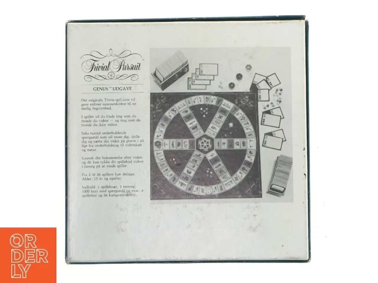 Billede 3 - Trivial Pursuit Genus udgave fra Parker (str. 27x27 cm)