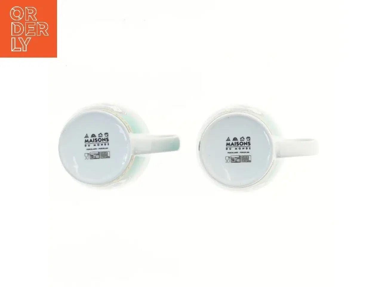 Billede 3 - Kaffekrus 2 stk - Mother's Coffee fra Maisons du Monde (str. 2 stk Ø 9 cm længde 9 cm)