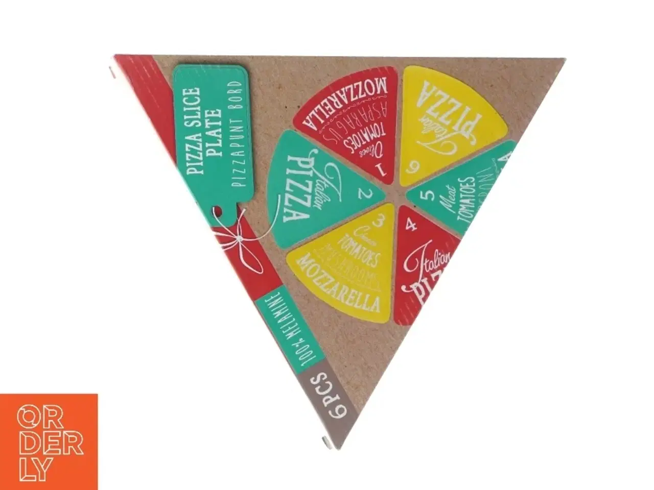 Billede 1 - nye Pizza slice plate (str. 23 x 22cm)