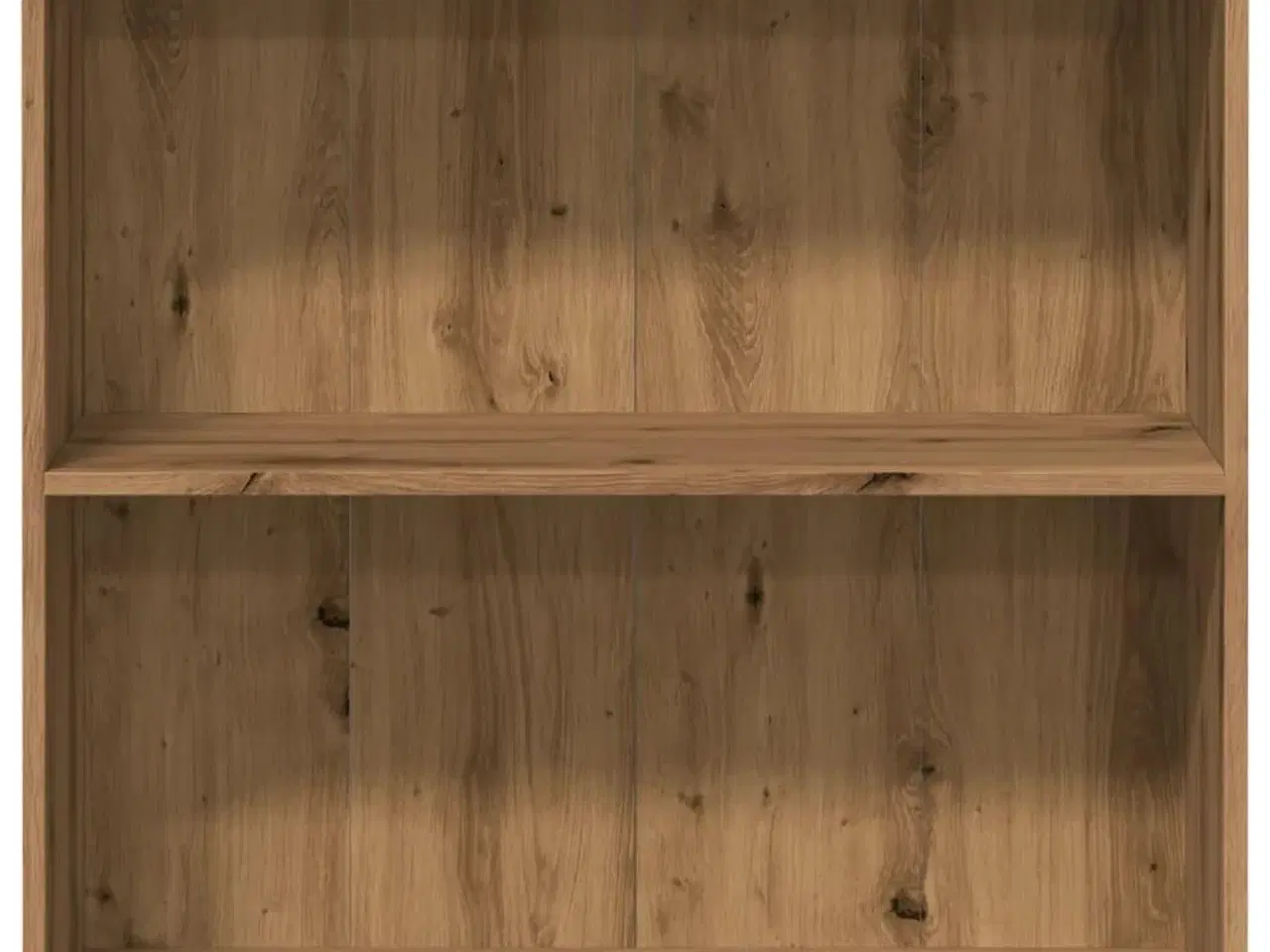 Billede 4 - Bogreol 80x30x77 cm konstrueret træ egetræsfarve
