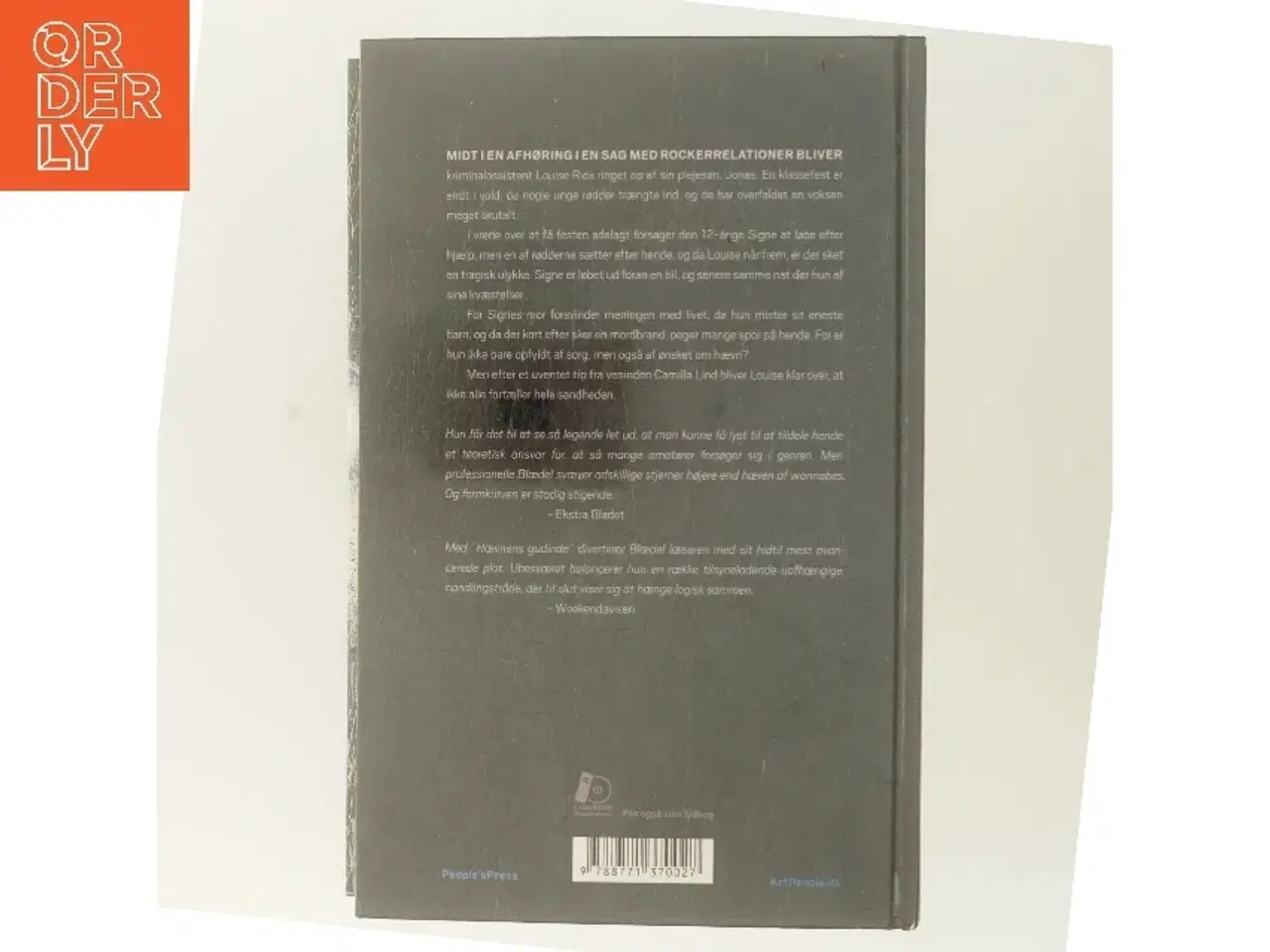 Billede 3 - Hævnens gudinde af Sara Blædel (Bog)